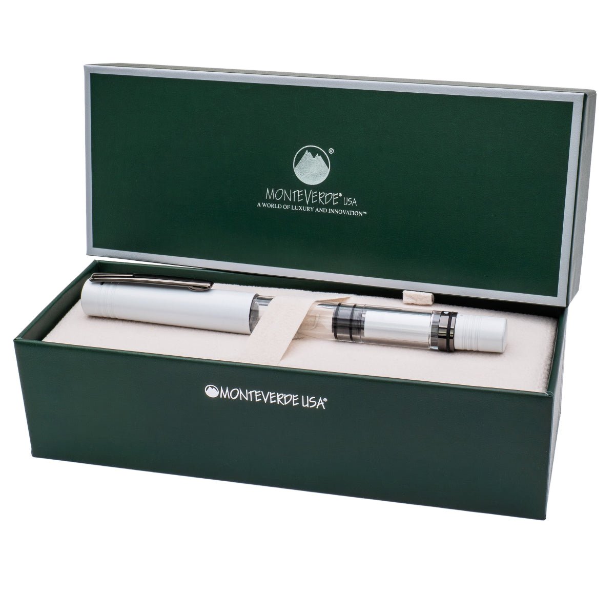 Monteverde MP1 Fountain Pen - Universe White Lotus (Limited Edition) - Pen Boutique Ltd