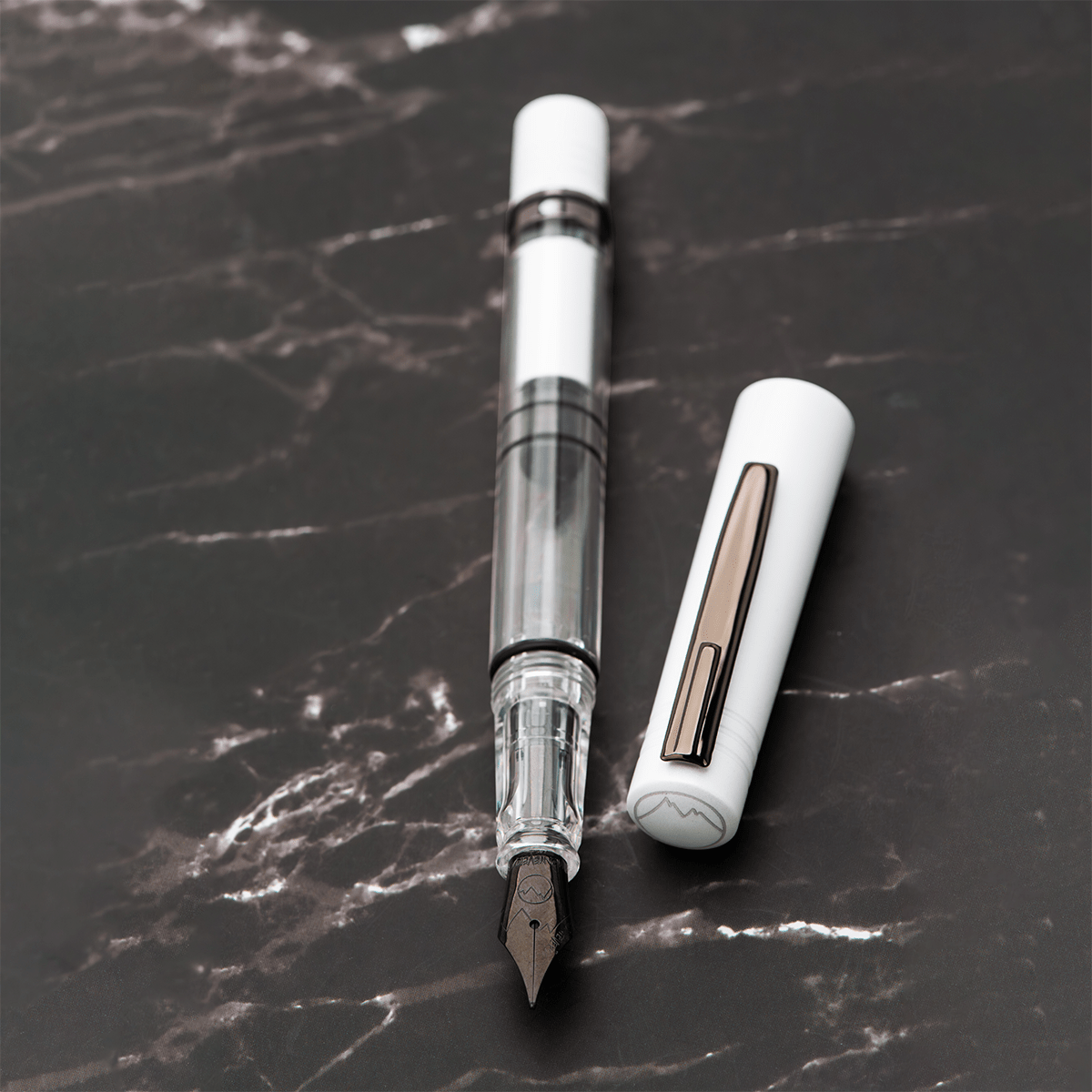 Monteverde MP1 Fountain Pen - Universe White Lotus (Limited Edition) - Pen Boutique Ltd