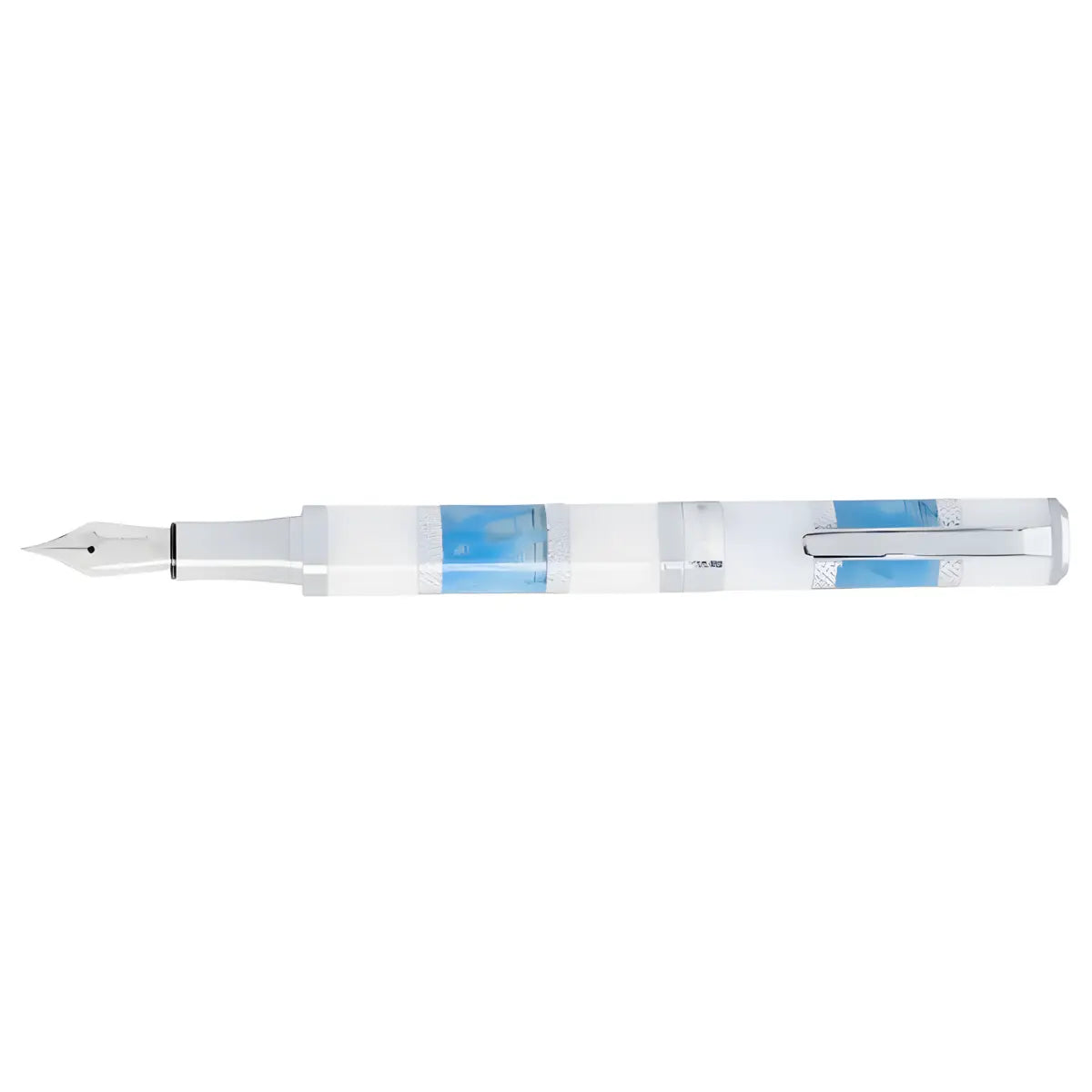 Monteverde Regatta Fountain Pen - Santorini Blue Monteverde