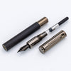 Monteverde Ritma Fountain Pen - Matte Carbon Fiber