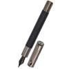 Monteverde Ritma Fountain Pen - Matte Carbon Fiber