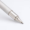 Monteverde Ritma Rollerball Pen - Brushed Stainless Steel - Pen Boutique Ltd
