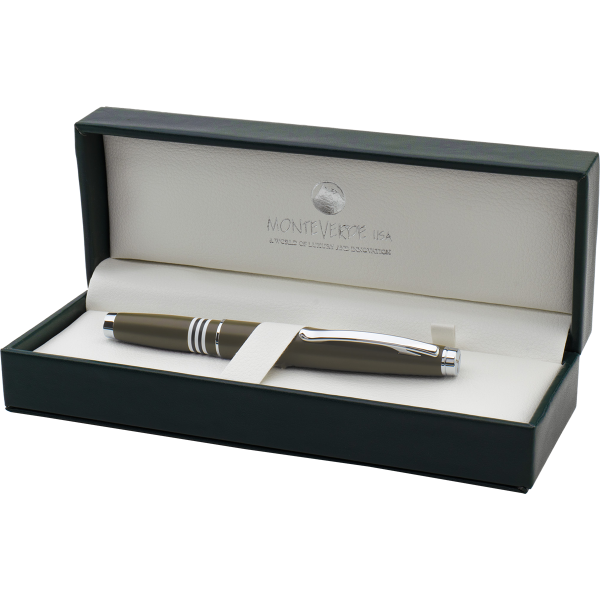 Monteverde Dakota Gel Pen - Military Green-Pen Boutique Ltd