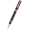 Monteverde Innova Fountain Pen - Matte Carbon Fiber - Rose Gold Trim-Pen Boutique Ltd