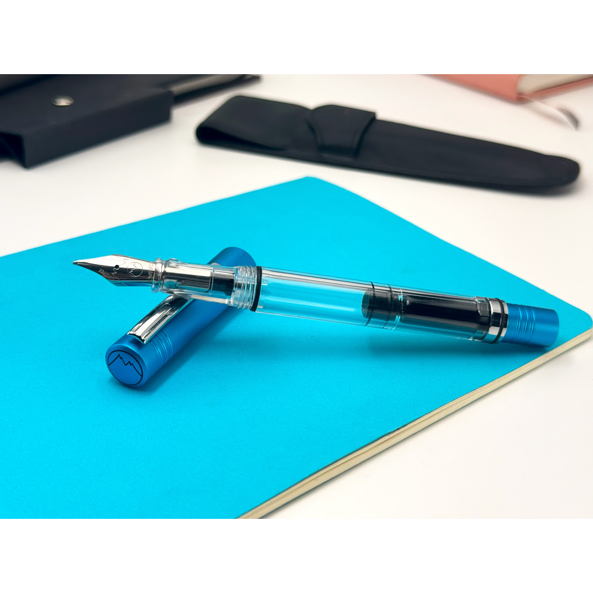 Monteverde MP1 Fountain Pen - Bright Blue-Pen Boutique Ltd
