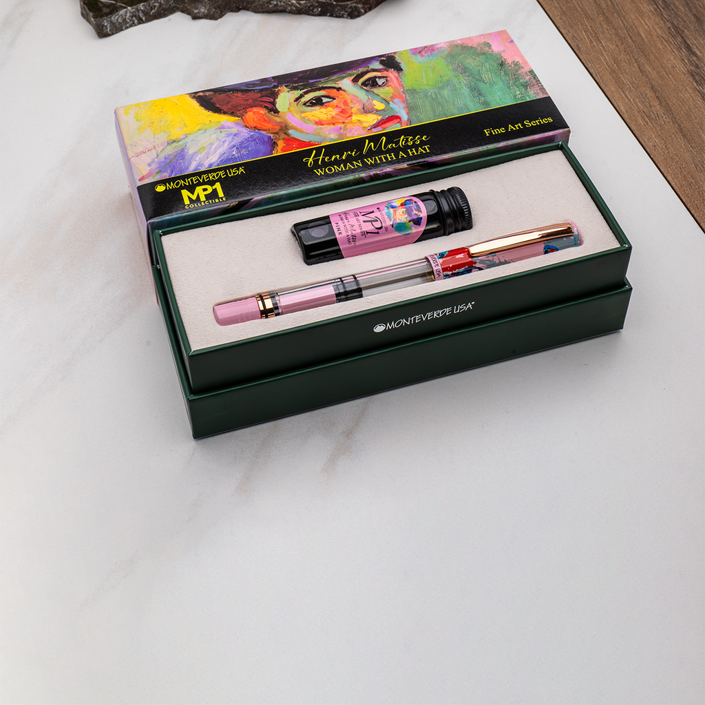 Monteverde MP1 Fountain Pen Gift Set - Henri Matisse Woman With A Hat (Numbered Edition)