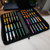 Monteverde Zipper 24 Pen Case - Green-Pen Boutique Ltd