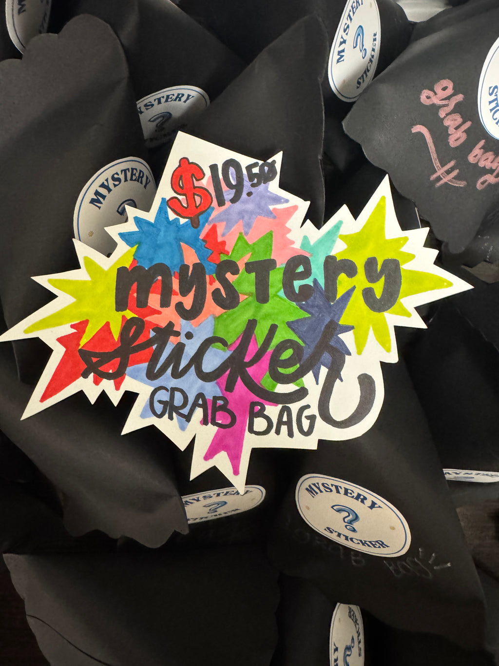 Mystery Sticker Grab Bag