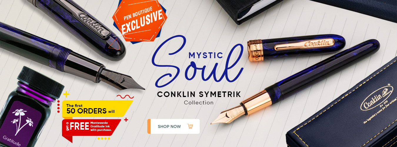 Conklin Symetrik Fountain Pen - Mystic Soul