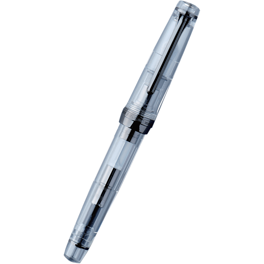 Nagasawa Original Pro Gear Fountain Pen - Skeleton Black-Pen Boutique Ltd