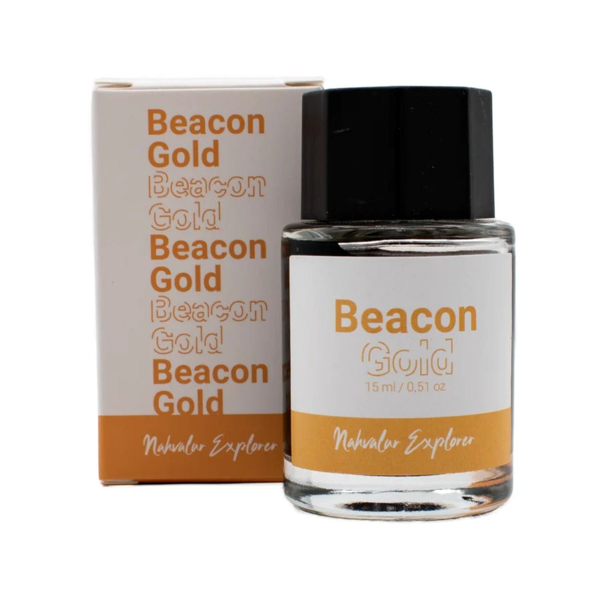 Nahvalur Explorer Ink Bottle - Beacon Gold - 15ml - Pen Boutique Ltd