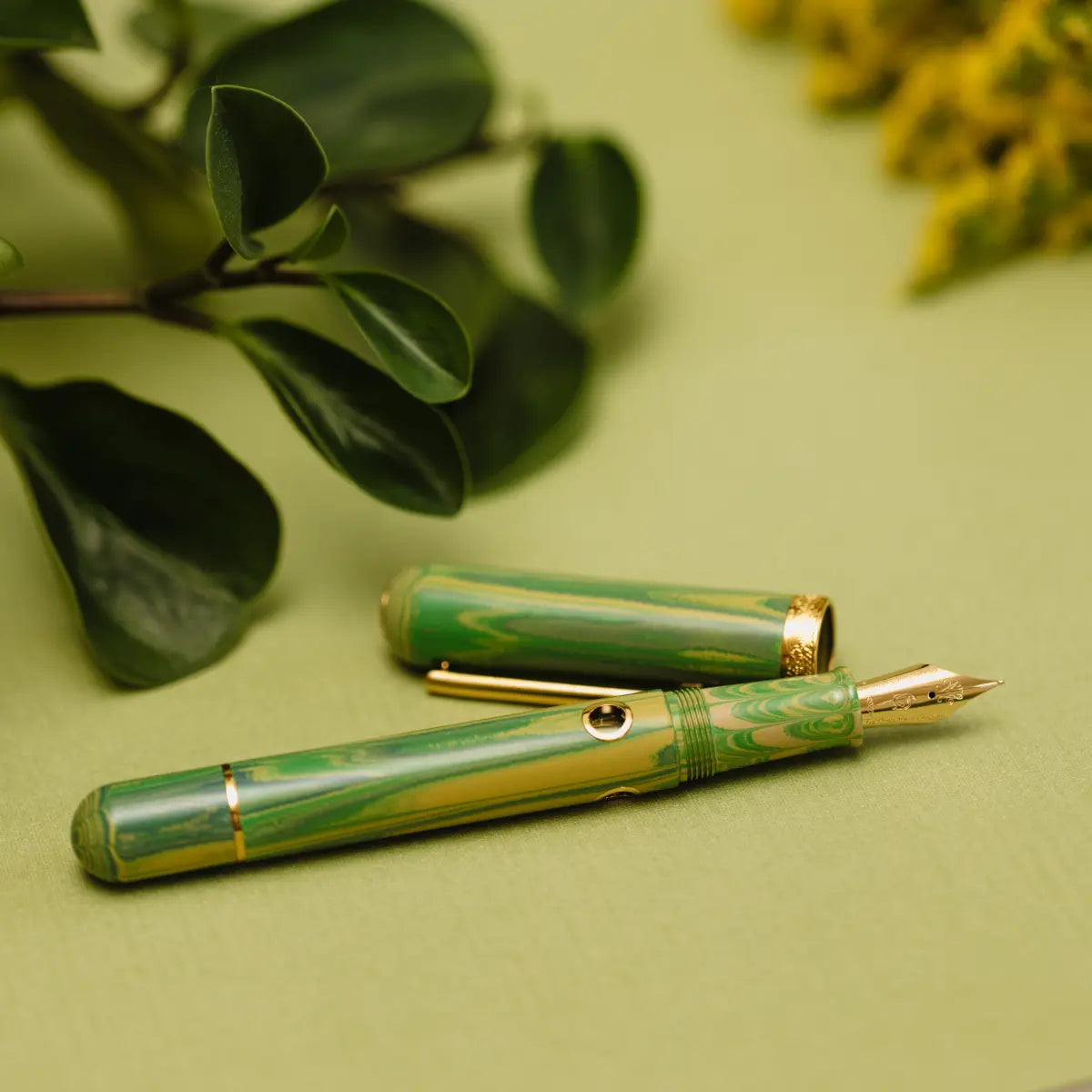 Nahvalur Nautilus Fountain Pen - Spring