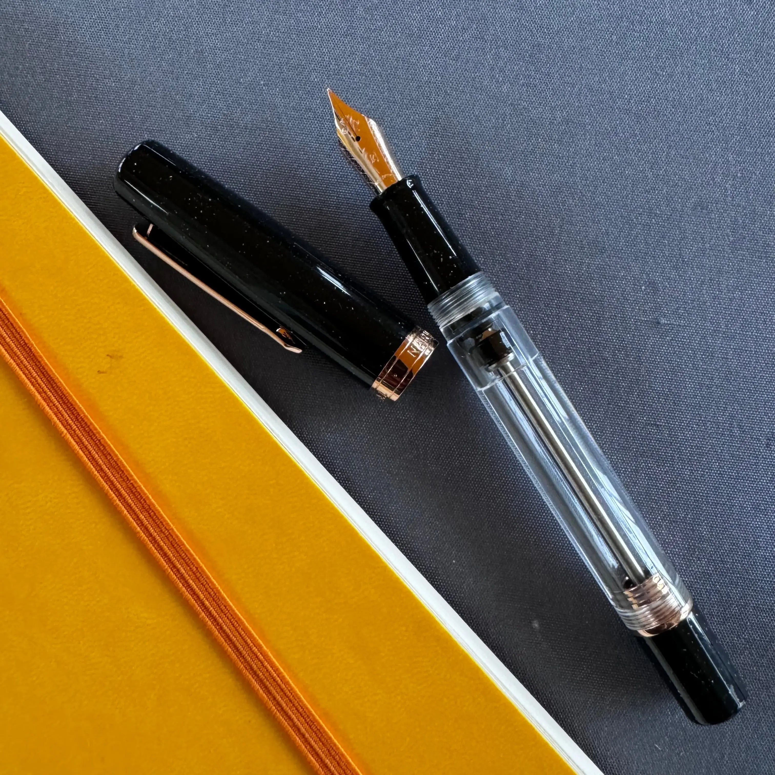 Nahvalur Original Plus Lovina Graphite Fountain Pen Nahvalur