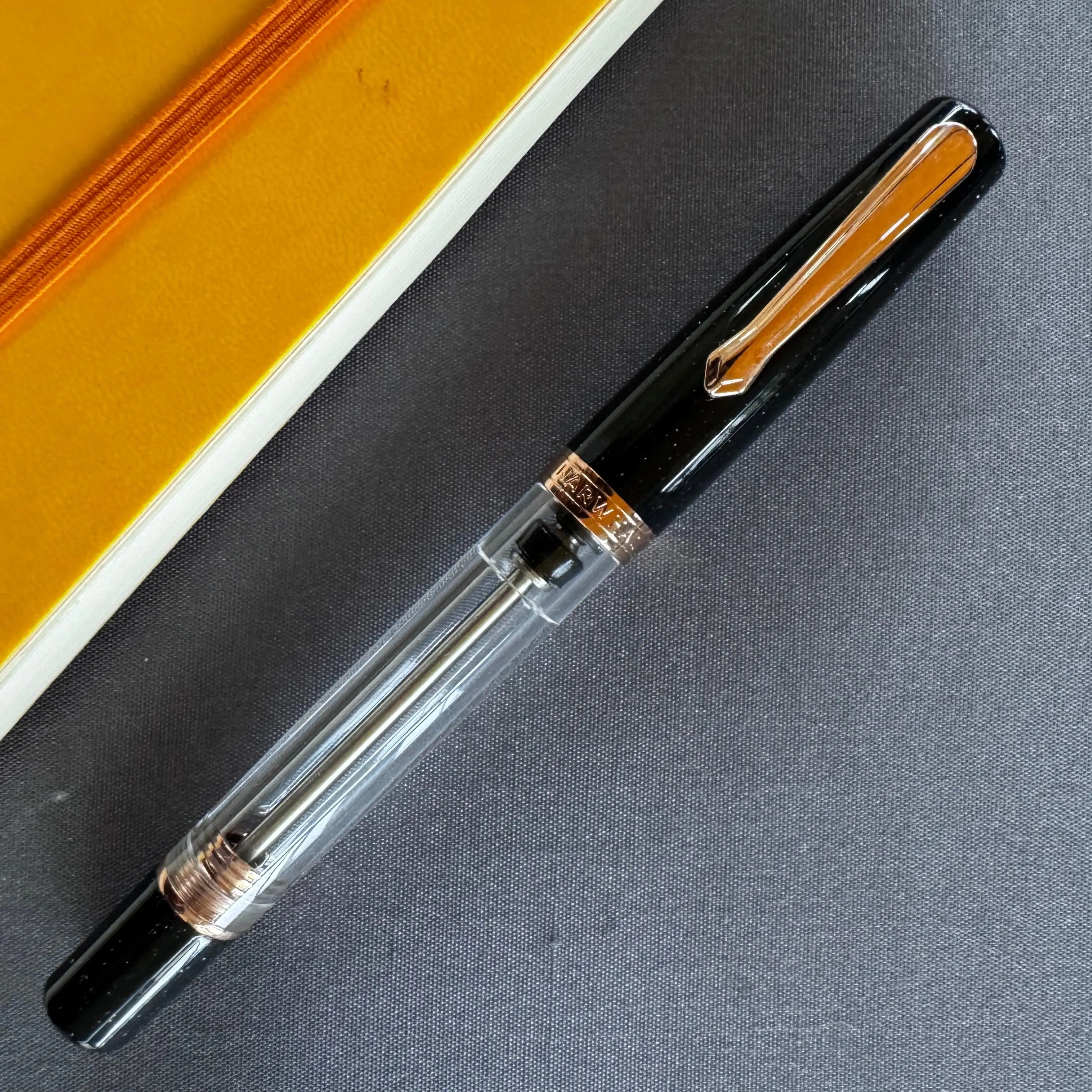 Nahvalur Original Plus Lovina Graphite Fountain Pen Nahvalur