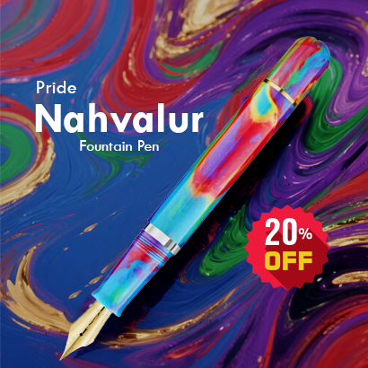 Nahvalur Pride Fountain Pen 40% off