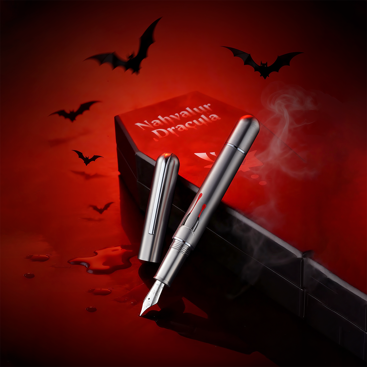 Nahvalur Nautilus Fountain Pen - Dracula-Pen Boutique Ltd