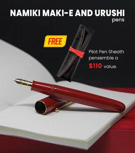 Namiki Maki-e and urushi pens