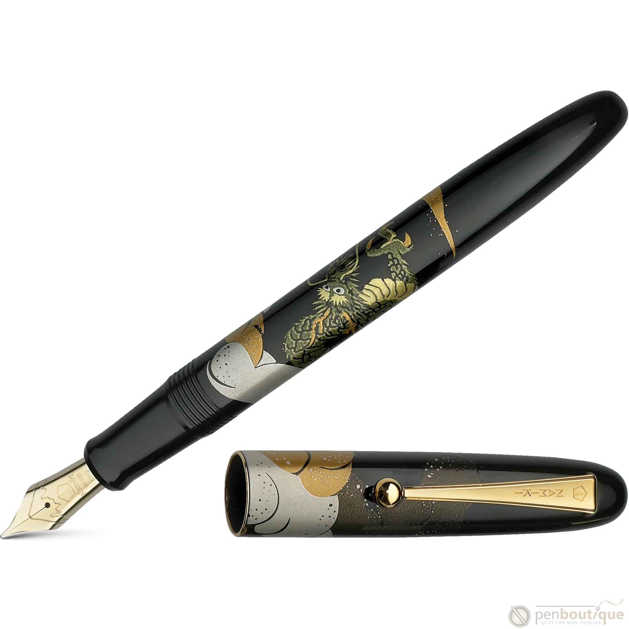 Namiki Nippon Art Fountain Pen - Dragon with Cumulus-Pen Boutique Ltd