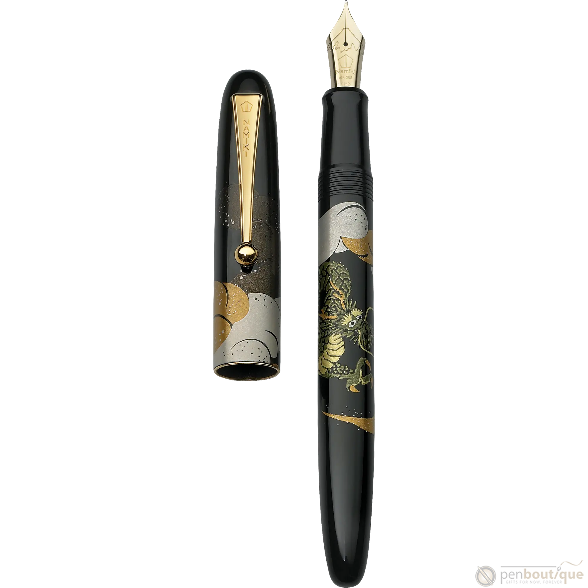 Namiki Nippon Art Fountain Pen - Dragon with Cumulus-Pen Boutique Ltd