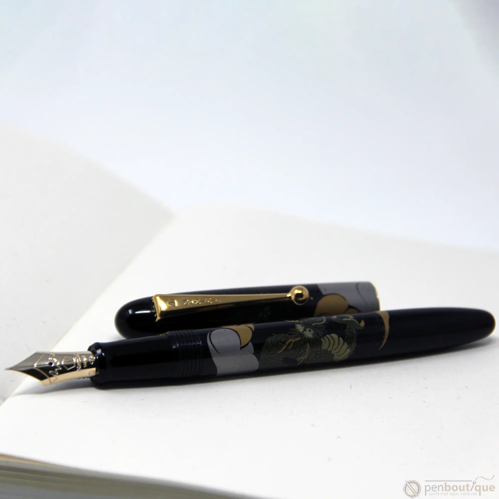 Namiki Nippon Art Fountain Pen - Dragon with Cumulus-Pen Boutique Ltd