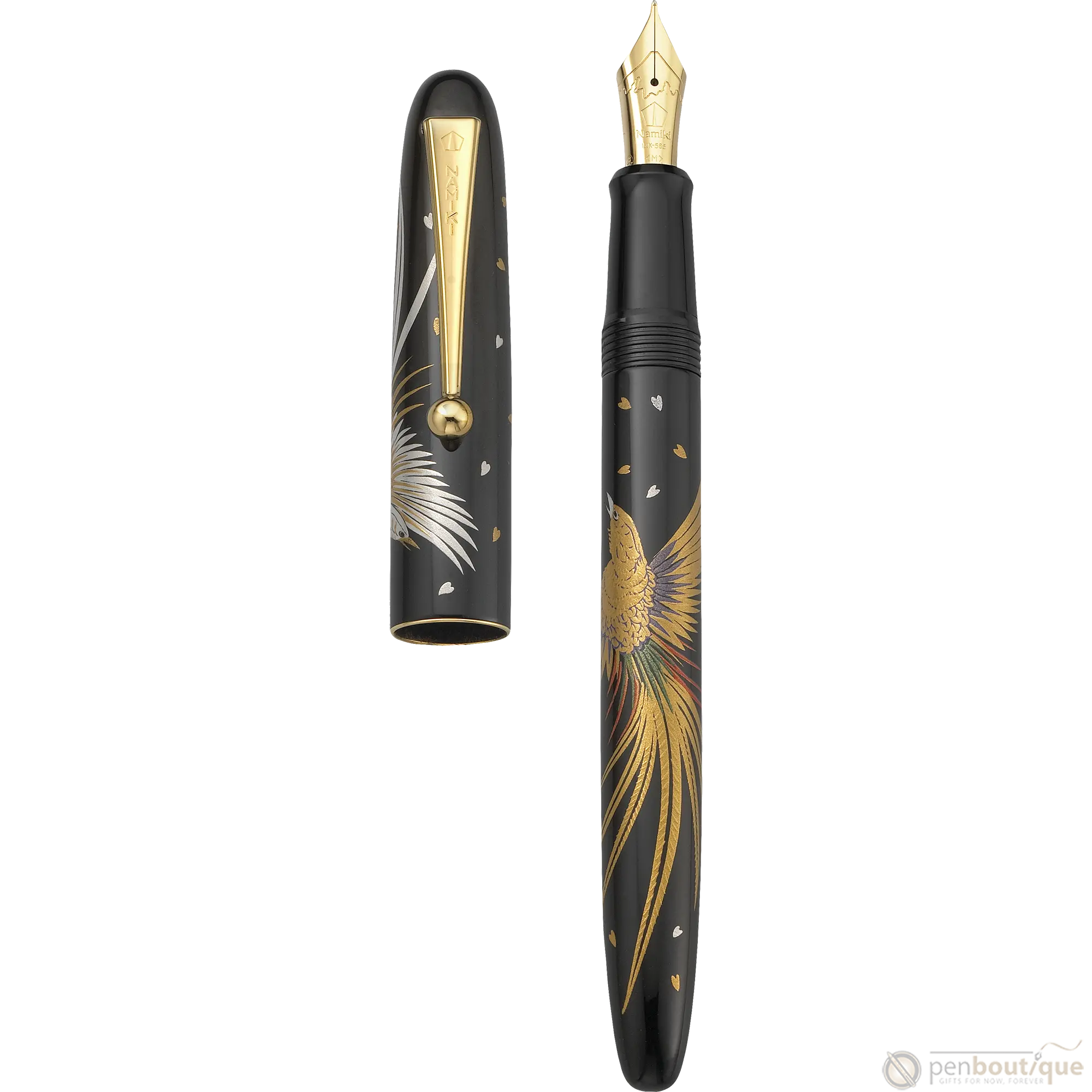 Namiki Nippon Art Fountain Pen - Golden Pheasant-Pen Boutique Ltd