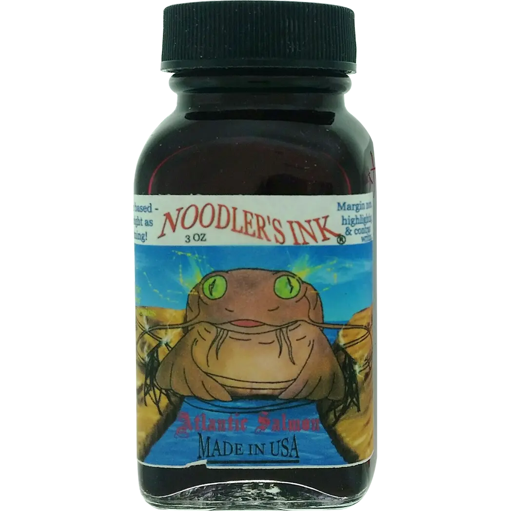 Noodler's Ink Atlantic Salmon HL 3 oz Ink Bottle-Pen Boutique Ltd