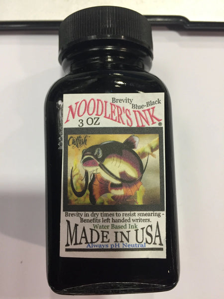 Noodler's Ink Brevity Blue-Black (Fast Dry) 3oz Ink Bottle Refill-Pen Boutique Ltd