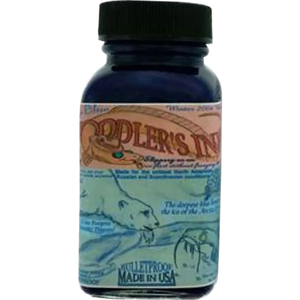 Noodler's Ink Lubricating Bottled Ink Eternal Polar Blue Pen Boutique Ltd