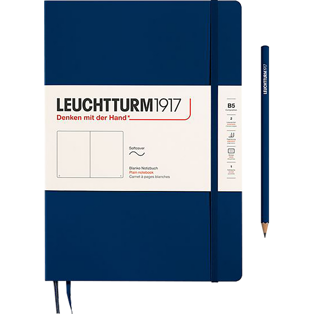 Leuchtturm 1917 411 Softcover Notebook -B5-Pen Boutique Ltd