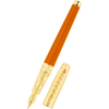 S T Dupont Line D Fountain Pen - Eternity Game of Thrones - Fire Orange (Large)-Pen Boutique Ltd