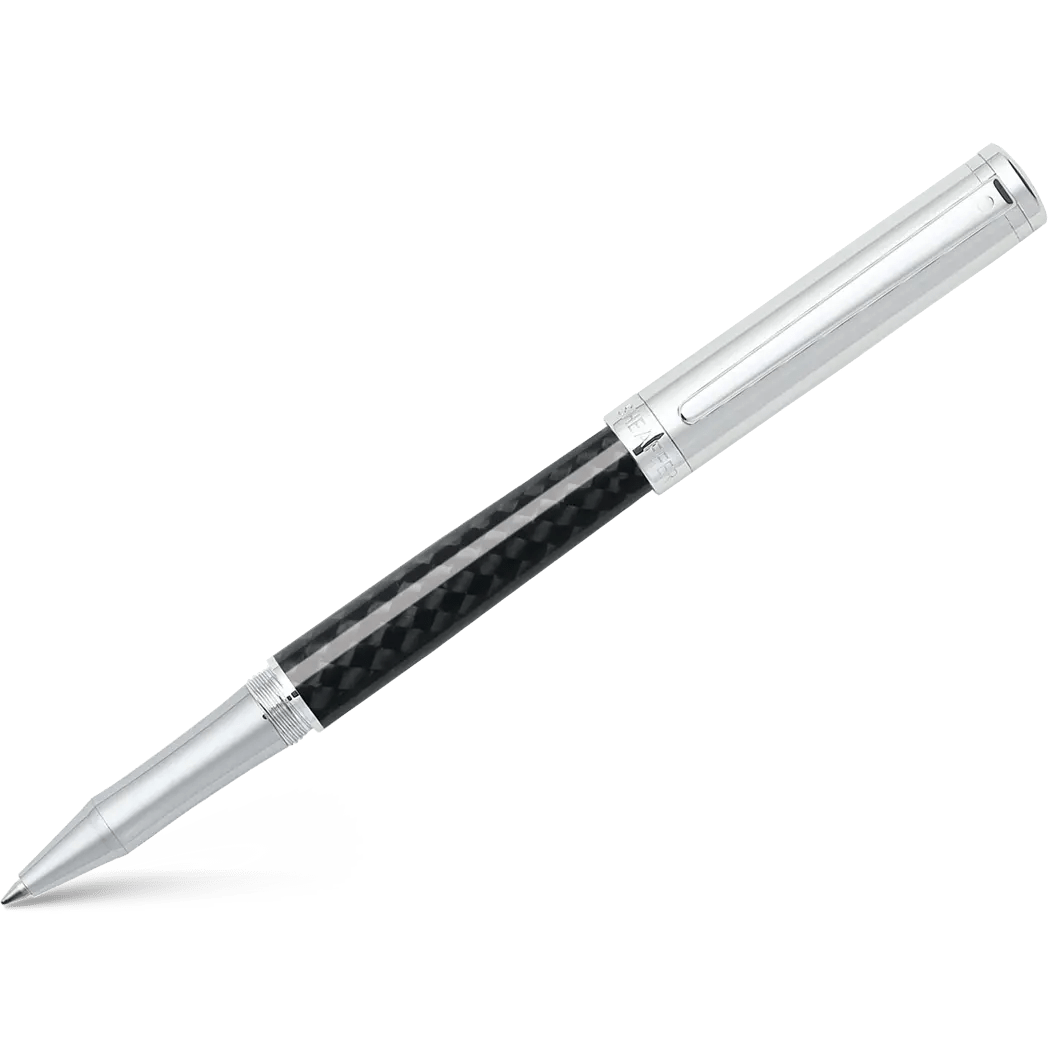Sheaffer Intensity Carbon Fiber Chrome Cap Rollerball Pen - Pen Boutique Ltd