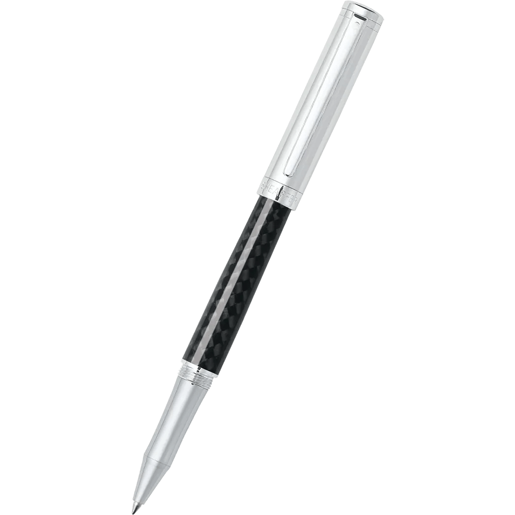 Sheaffer Intensity Carbon Fiber Chrome Cap Rollerball Pen - Pen Boutique Ltd