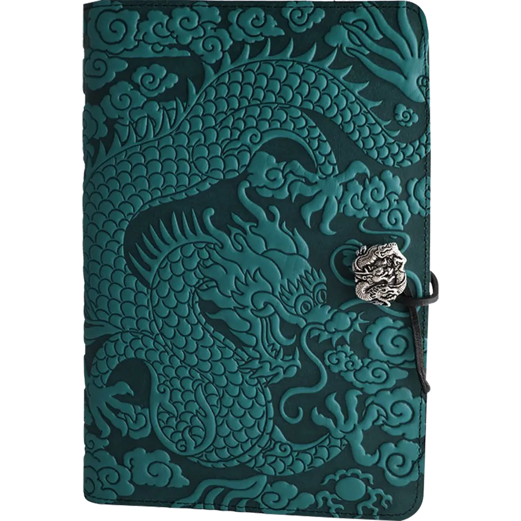 Oberon Design Cloud Dragon Large Journal - Teal-Pen Boutique Ltd