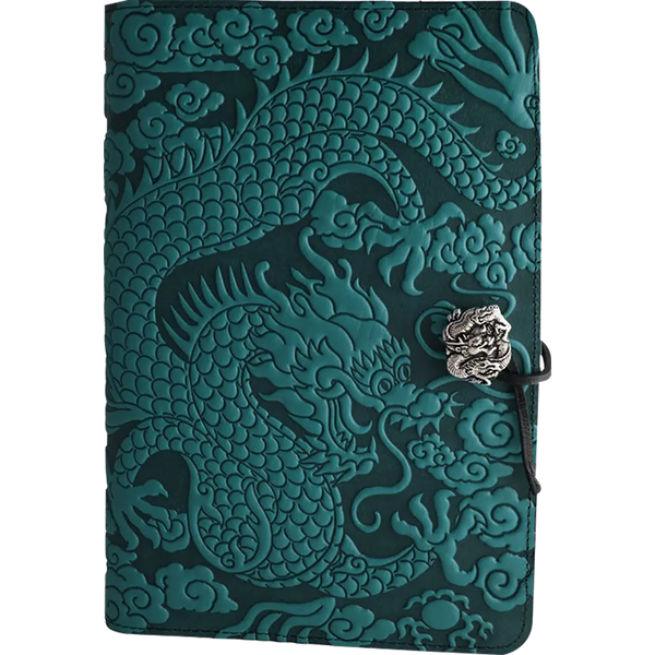 Oberon Design Cloud Dragon Large Journal - Teal-Pen Boutique Ltd