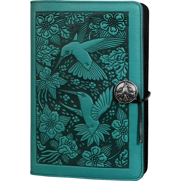 Oberon Design Hummingbird Large Journal - Teal-Pen Boutique Ltd