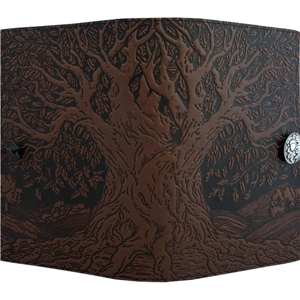 Oberon Design Tree of Life Chocolate Large Journal Cover-Pen Boutique Ltd