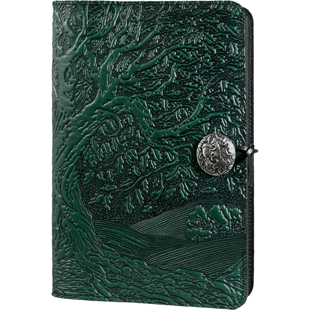 Oberon Design Tree of Life Green Large Journal Cover-Pen Boutique Ltd