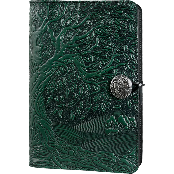 Oberon Design Tree of Life Green Large Journal Cover-Pen Boutique Ltd