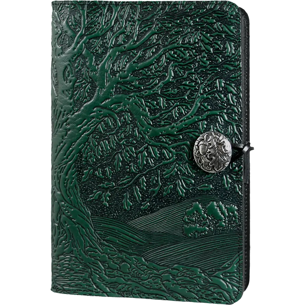 Oberon Design Tree of Life Green Large Journal Cover-Pen Boutique Ltd