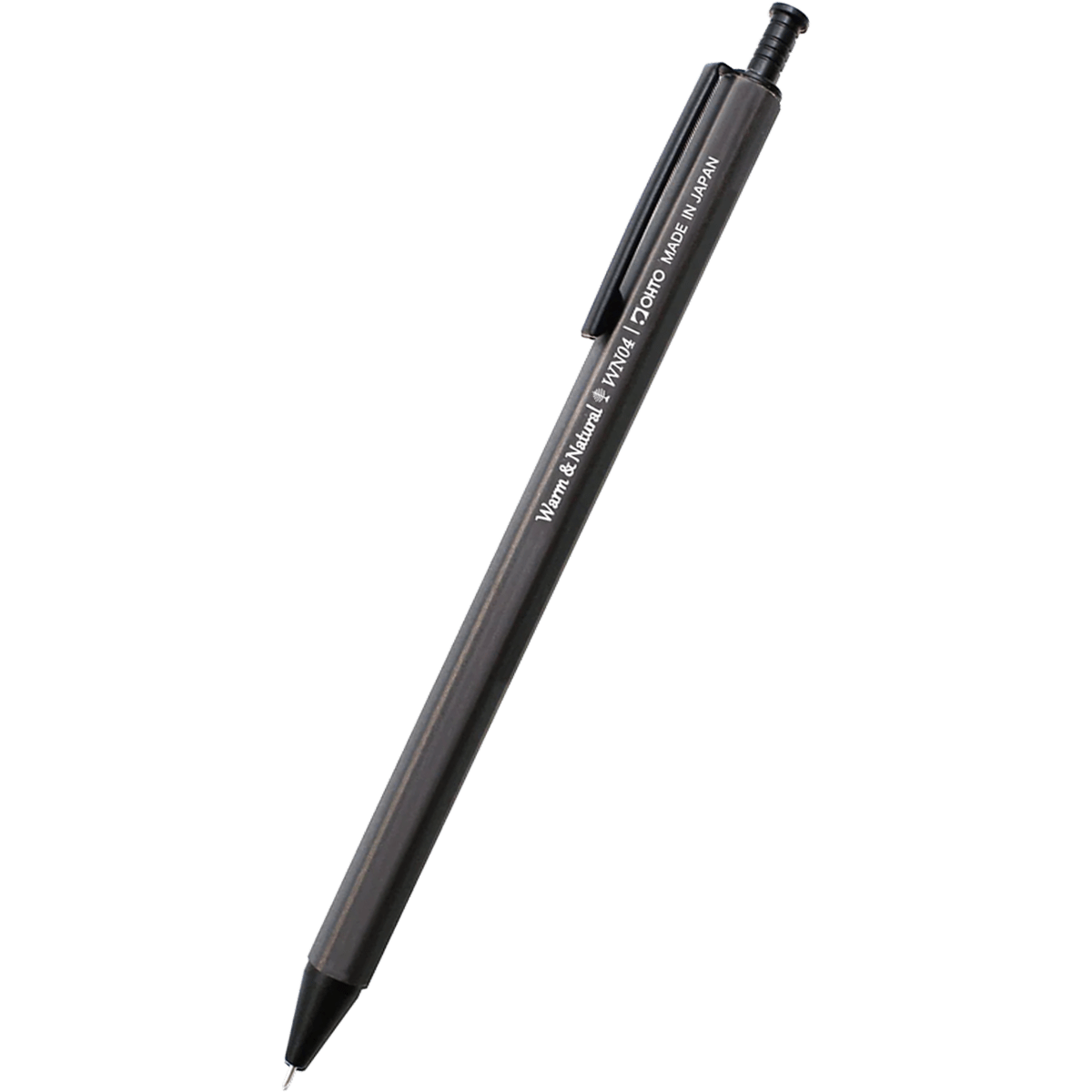 Ohto Wood Gel Pen - Warm & Natural Black - Pen Boutique Ltd