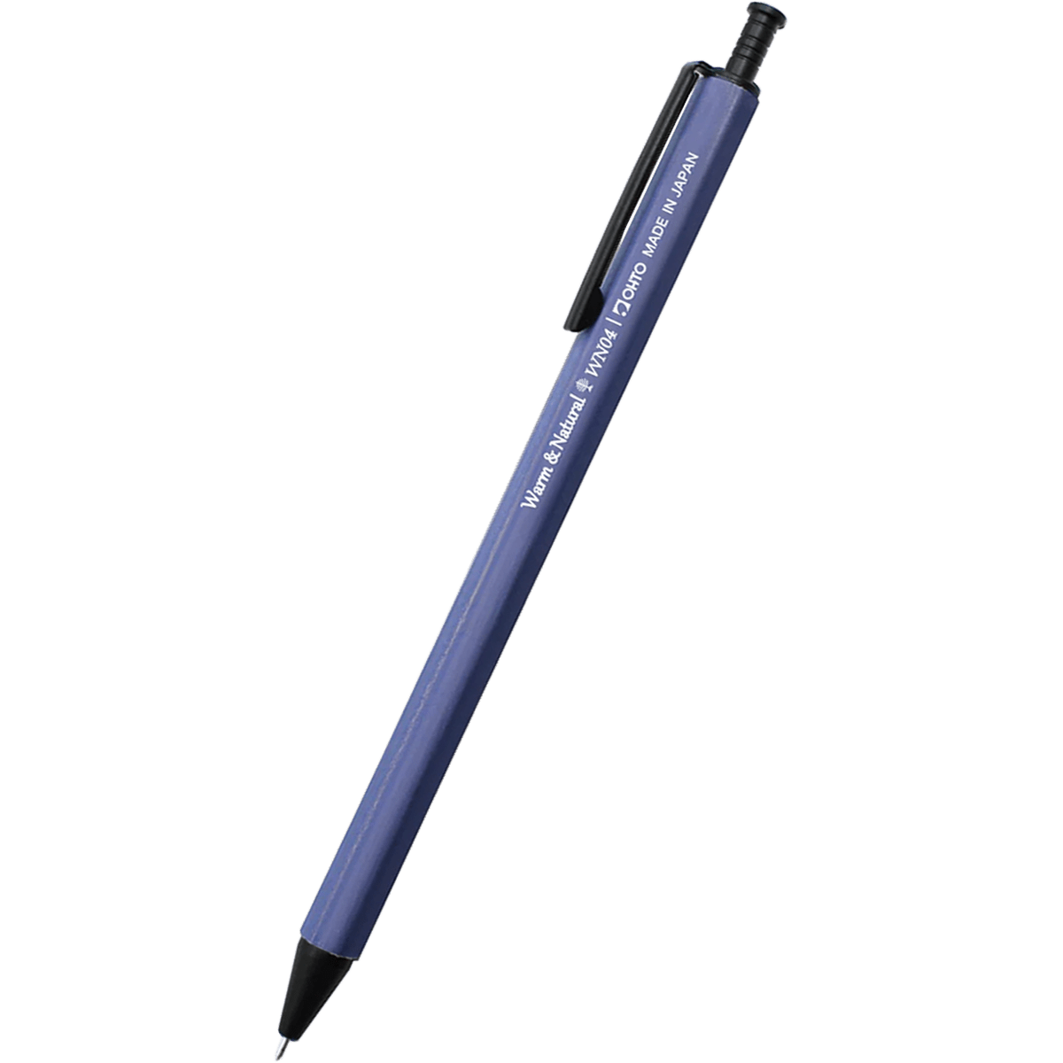 Ohto Wood Gel Pen - Warm & Natural Blue - Pen Boutique Ltd