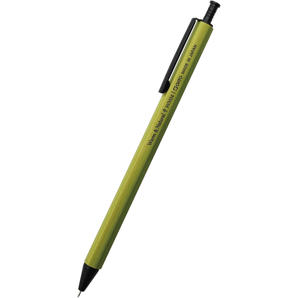 Ohto Wood Gel Pen - Warm & Natural Green - Pen Boutique Ltd