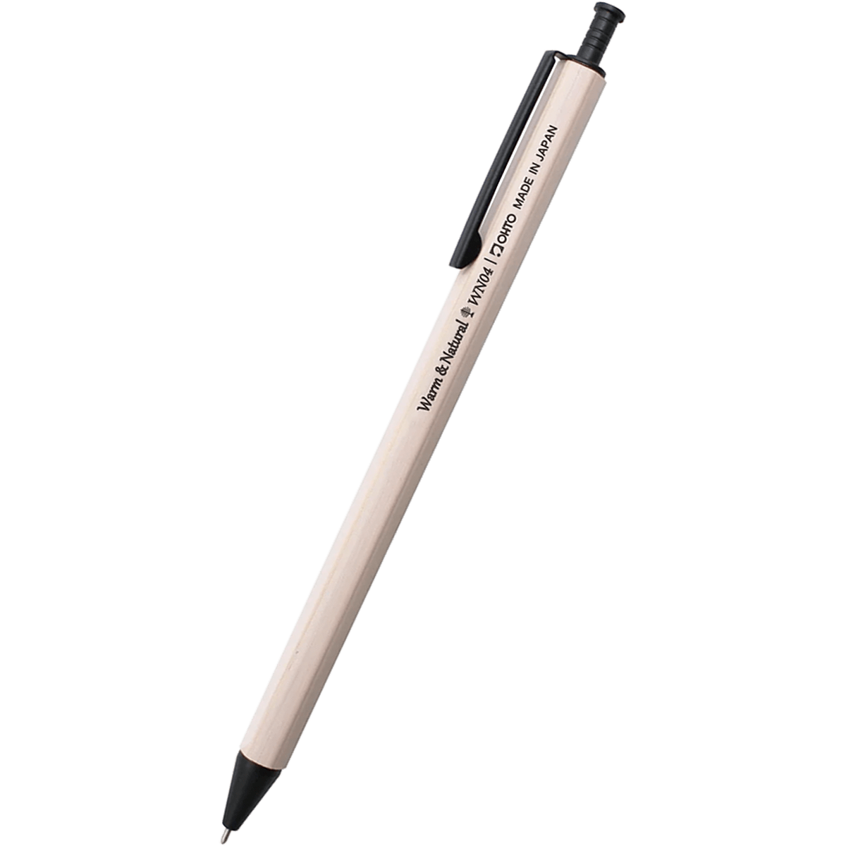 Ohto Wood Gel Pen - Warm & Natural White - Pen Boutique Ltd