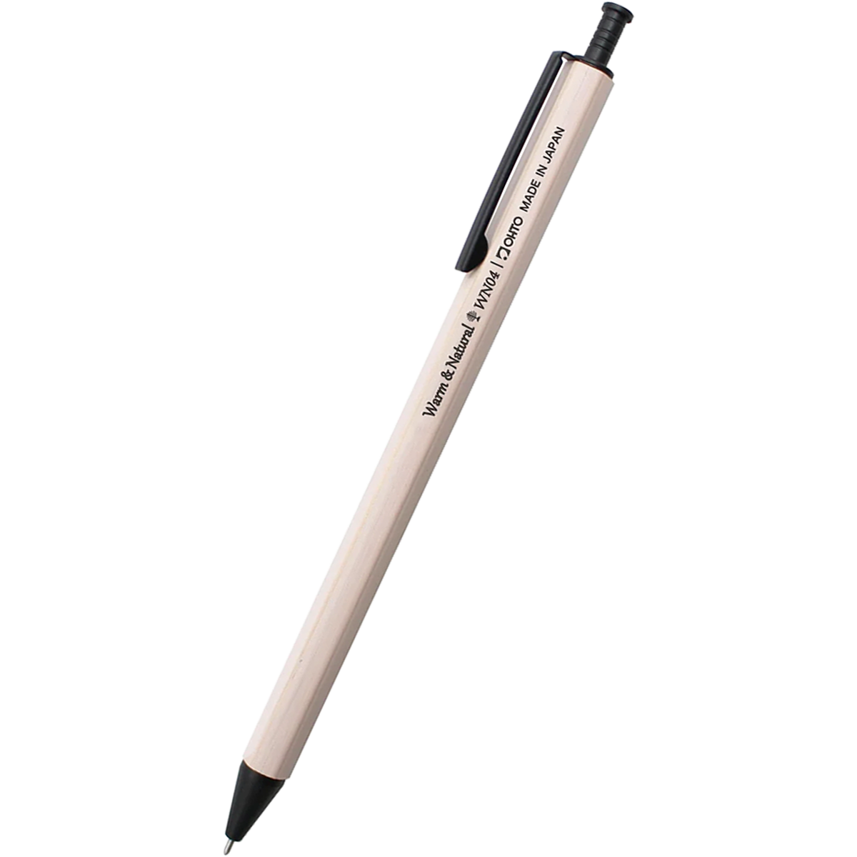 Ohto Wood Gel Pen - Warm & Natural White