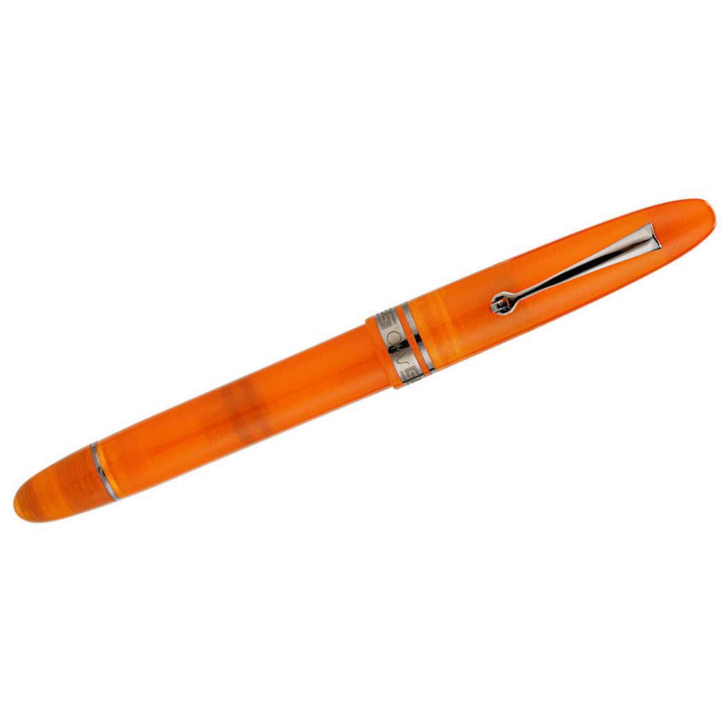 Omas Ogiva Fountain Pen - Arancione - Black Trim - 14K Nib-Pen Boutique Ltd