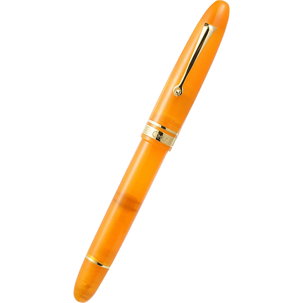 Omas Ogiva Fountain Pen - Arancione - Gold Trim - 14K Nib Omas