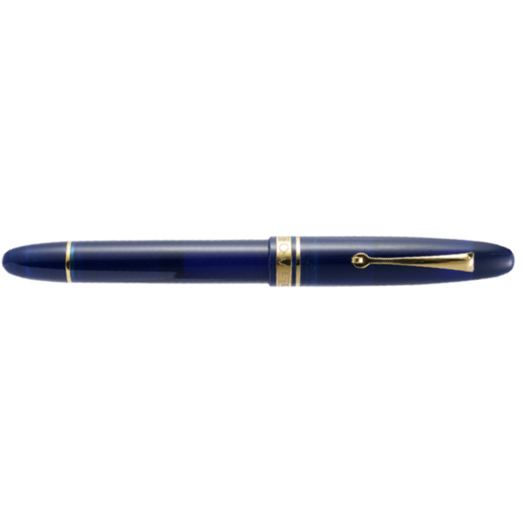 Omas Ogiva Fountain Pen - Blue - Gold Trim - 14K Nib-Pen Boutique Ltd