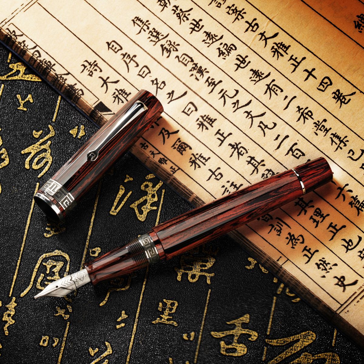 Omas Paragon Fountain Pen - Calligrafia (Limited Edition)-Pen Boutique Ltd