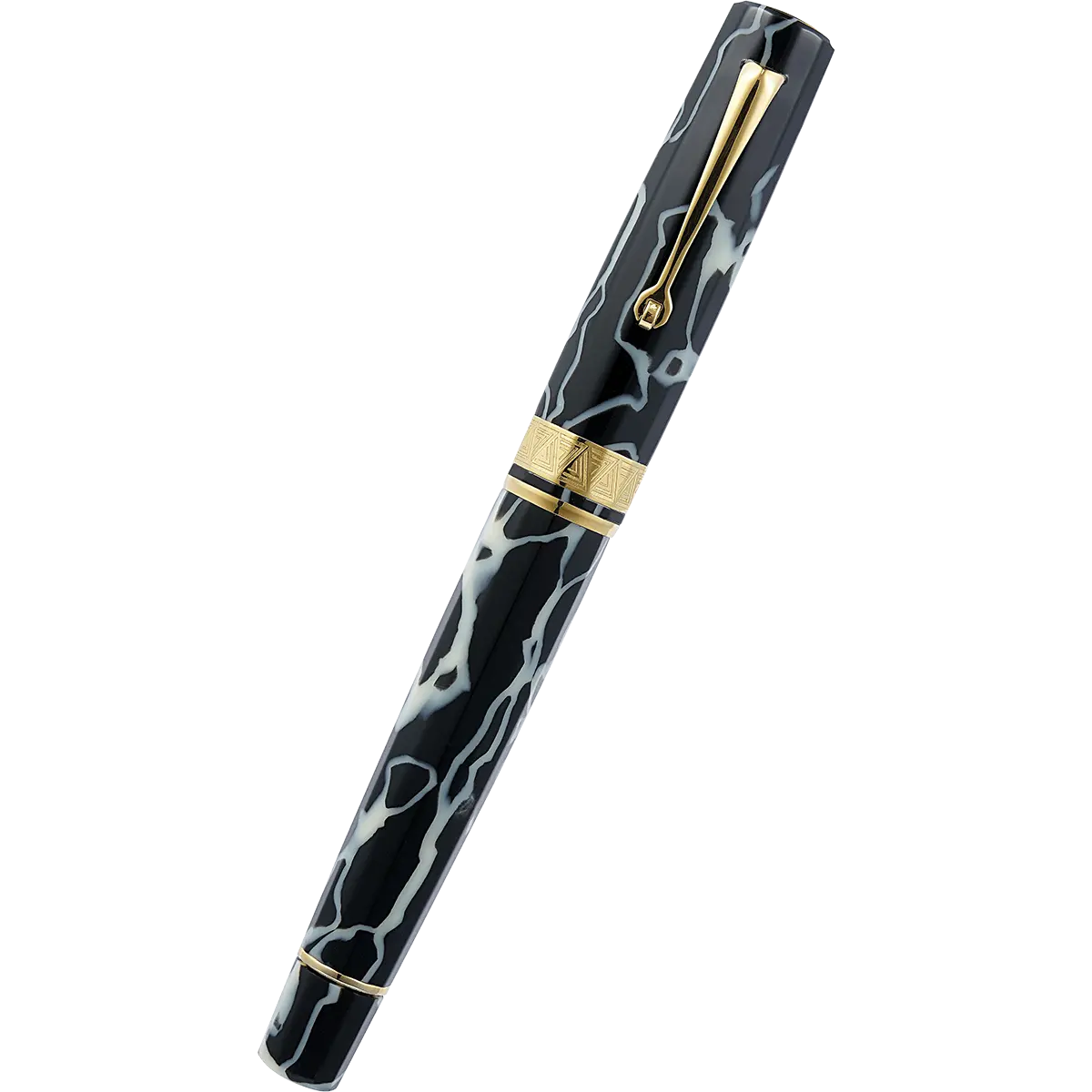 Omas Paragon Fountain Pen - Wild - Gold Trim - 14k Nib Omas