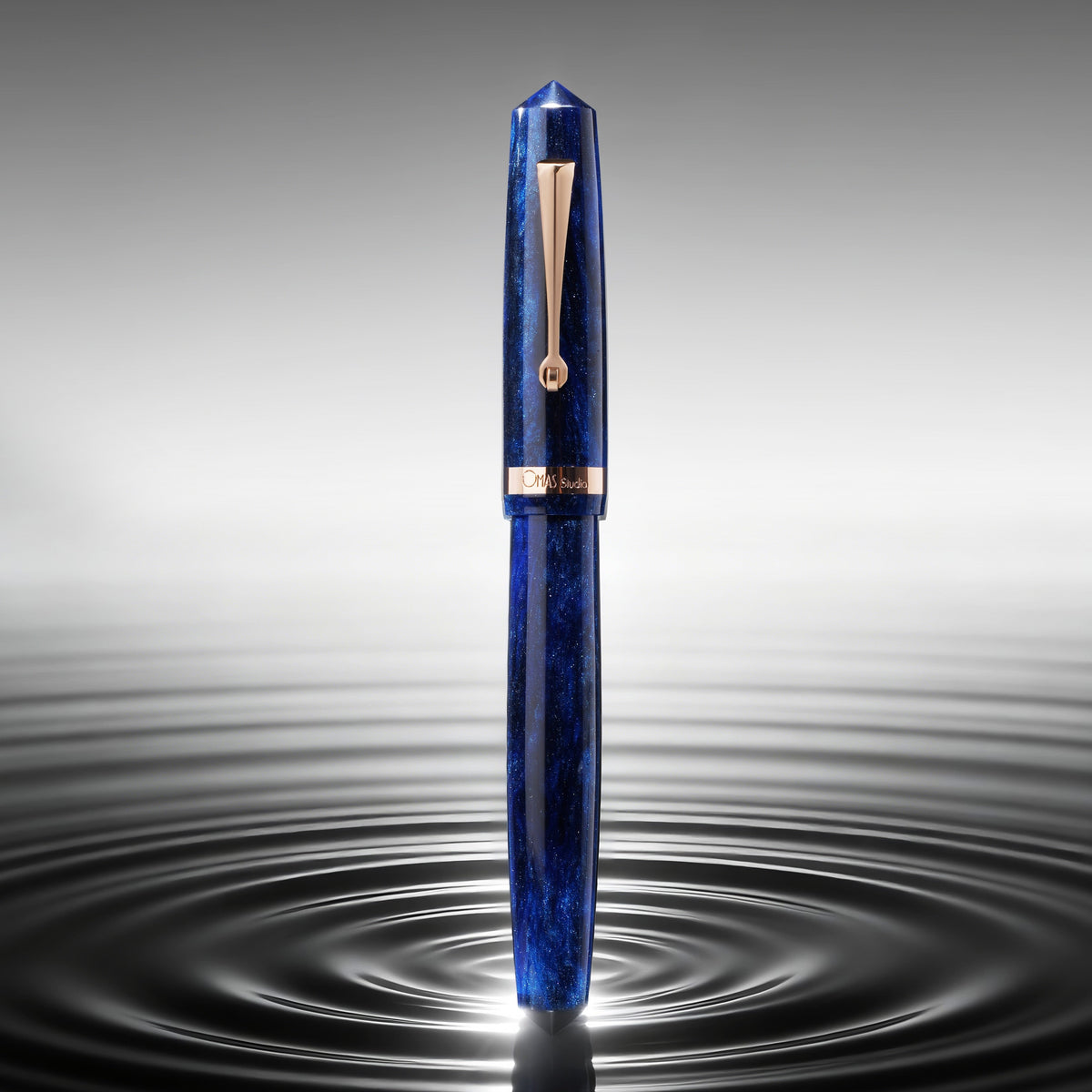 Omas Studio Fountain Pen - Azzurro Diamante-Pen Boutique Ltd
